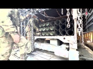 Экипажи ТОС-1А «Солнцепек» 1-го армейского корпуса «Южной» группировки войск уничтожили взводные опорные пункты