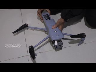 🔻 Les images d’un drone israélien capturé par les forces de la Résistance palestinienne à Gaza