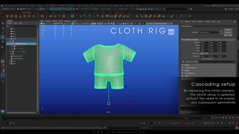 [Technical Showcase] Cloth Simulation