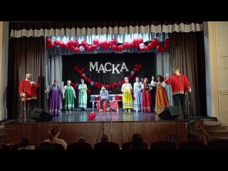 Фрагмент спектакля Про Федота-стрельцаТеатральный коллектив Маска