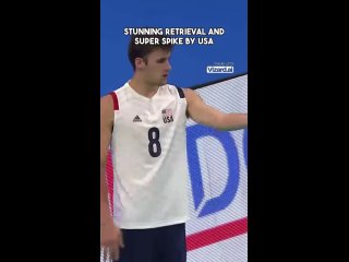 Stunning Retrieval and Super Spike by USA