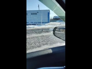 Южный микрорайон Оренбурга «поплыл» еще до начала паводка