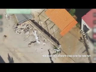 IDF releases footage of a strike on an alleged terrorist with links to Hezbollah in southern Lebanon