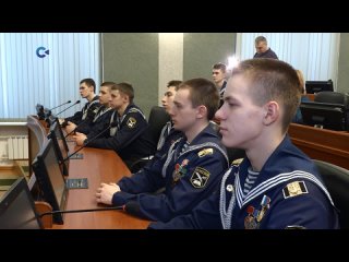 В ЗакСобрании прошёл парламентский урок для воспитанников Карельского кадетского корпуса