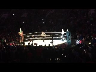 Brock Lesnar vs Rusev - WWE Live Road To WrestleMania ()