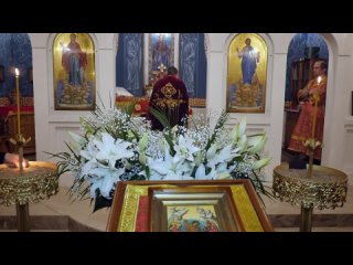 Христос Воскресе! Пасха в храме Богородицы игумении горы Афонской 2021