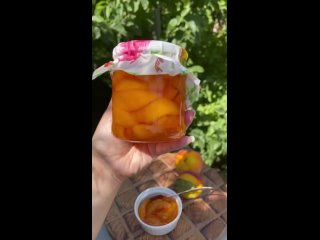 Обалденные персики в собственном соку