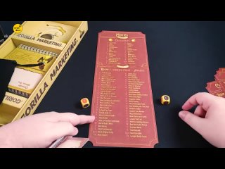 Gorilla Marketing [2020] | Board Game Gumbo: Unboxing & Overview [Перевод]
