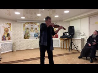 Концерт Андрея Решетина в храме святой Варвары г. Воркута