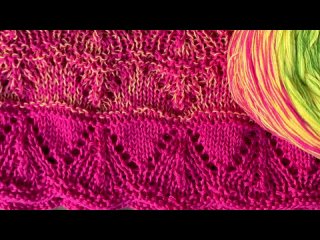 Вяжем аппетитную МАЙКУ _Juicy_  спицами _ Часть 1 _ Beautiful Top Knitting Pattern Part 1