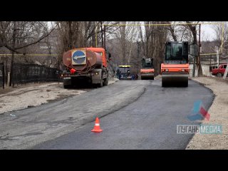 В Кировске ремонтируются дороги