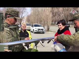 Strategic Missile Forces servicemen continue to provide assistance to residents of Orenburg region affected by natural disaster