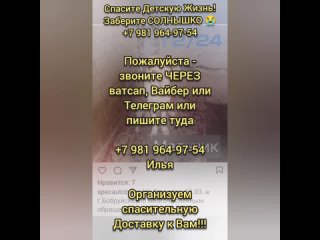 Видео от Спасем Лизу и её друзей .