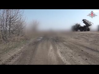 Dnepr Group of Forces' Tornado-G MLRS crew destroys AFU stronghold camouflaged in forest belt north of Rabotino