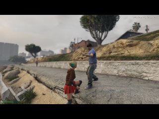 gta 5. моя очередь драться...