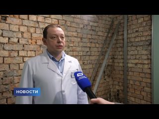 В отделении нефрологии и гемодиализа Псковской областной клинической больницы полным ходом идет ремонт