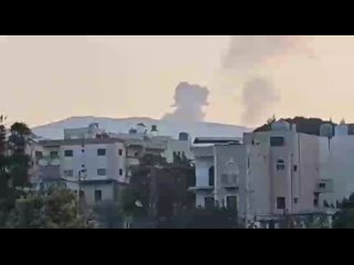 Утро на юге Ливана началось с массированных авиаударов ВВС Израиля