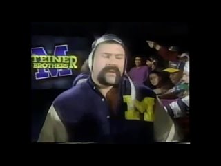 1993 02 13 The Steiner Brothers vs. Al Burke  Larry Sampson