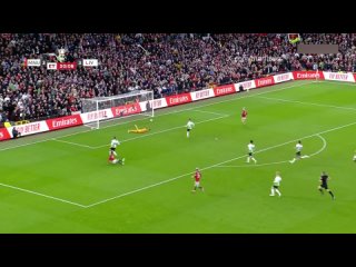 Гола нападающего «МЮ» Диалло на 120-й минуте матча против «Ливерпуля»
