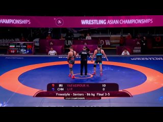 Asian2024 86kg 3 (IRI) Hadi Bakhtiar VAFAEIPOUR vs. (CHN) Peilong LI