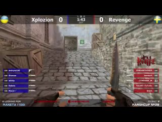 Финал турнира по cs 1.6 от проекта ““Battle Tournaments““ [Xplozion -vs- Revenge]@ by kn1fe //2map