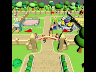 1 рекламный ролик Toy Park Tycoon