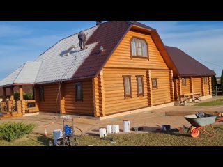 Видео от Чистка и покраска крыш