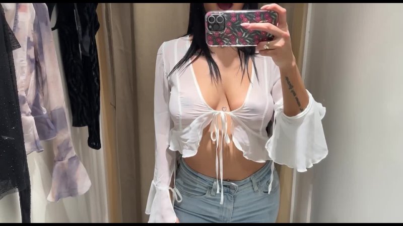 Transparent Clothes Try On Haul With Jadelyn