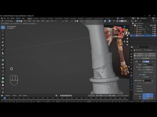 3D модель топора в Blender. часть 1_7
