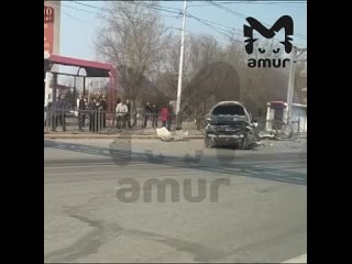 Жёсткое ДТП произошло в Хабаровске из-за 77-летнего водителя