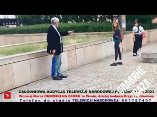 Поляки: «Слава России!», «Пошли вон бандеровцы из Польши!»