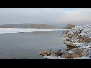 Выход на лед водоемов Тувы опасен