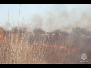 В Амурской области сохраняется сложная пожарная обстановка