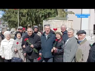 В Бердске отметили день рождения Ленина
