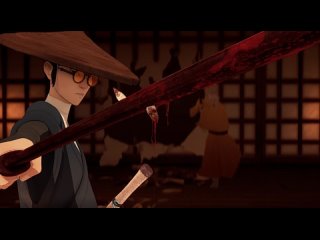 Blue Eye Samurai (2023) Голубоглазый самурай - сцена из эп 1 [OSA]