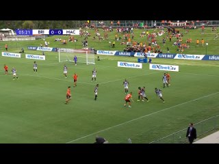 REC 2023-2024 Isuzu Ute A-League - Round 21 - Brisbane Roar FC v Macarthur FC