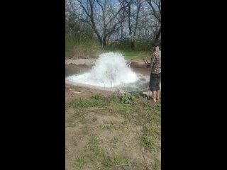 ️На видео — запуск воды на Головной насосной станции в Чобручах. На ней завершили капитальный ремонт