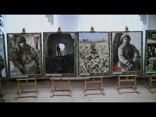 В Самарской области проходит авторская выставка Олега Ракшина “Хроники войны“