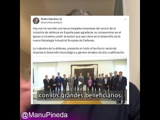 Manuel «Manu» Pineda Marín (IU-PCE) y diputado del Parlamento Europeo llama a la movilización contra la guerra