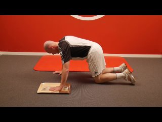4-точечная тренировка кора с колена - лоток