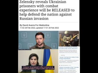 ◾1/6 Throw back to 2022 when the Kiev regime decided to set free all sorts of criminals from jail. Rapists, pedophiles, murderer