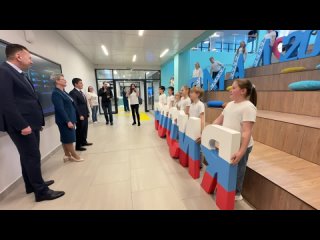 Дмитрий Артюхов открывает школу на 800 мест в микрорайоне Тундровом Нового Уренгоя и таланты детей, которые будут здесь учиться