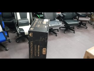 Кресло Noblechairs HERO BLACK EDITION (PU Hybrid Germany) Бодайбо