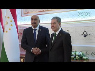 Герой-Аркадаг Туркменистана встретился с председателем палаты парламента Таджикистана