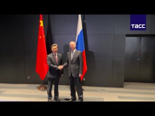 ▶️ At an international security meeting, Nikolai Patrushev met with Chen Wenqing, a member of the Politburo of the Central Commi