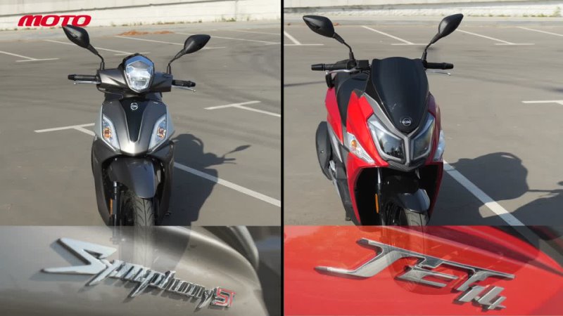 SYM Jet14 200 Vs SYM Symphony ST 200 (журнал "Мото" 2023)