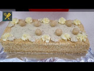 Домашний Торт с ХАЛВОЙ - ЧУДО вкусный и простой, с нежным кремом! Sponge cake Slavyanka