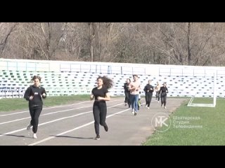 Спорт-time. Всероссийская акция «Будь здоров» в Шахтёрске.