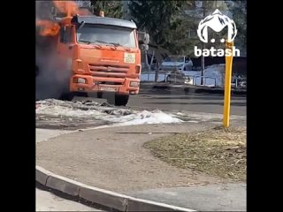Уфимцы спасли жизнь водителю мусоровоза в Сипайлово
