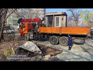 🅿️Незаконную парковку ликвидировали в Первомайском районе Владивостока